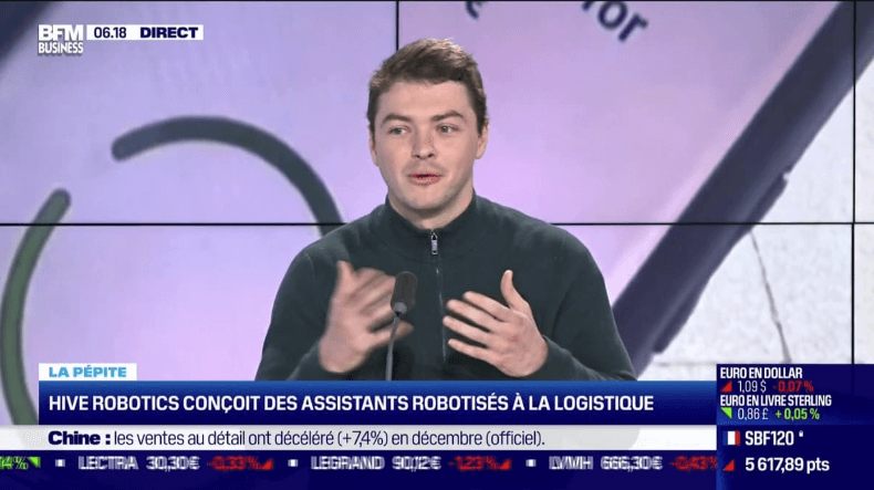 BFM Business - La Pépite : Hive Robotics, des prototypes à la réalité du terrain