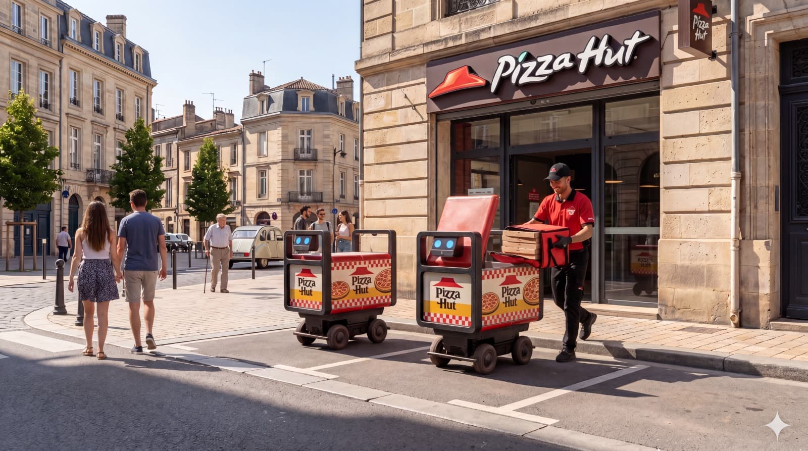 Robot Hive Robotics en livraison